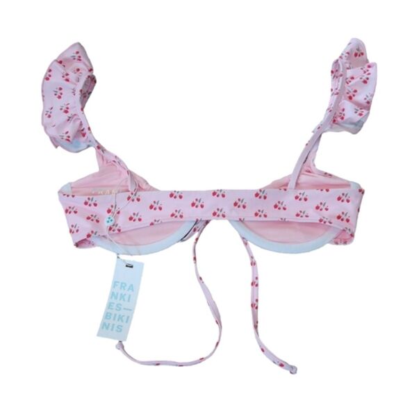 NWT Frankie’s Bikini Baby Berry Birdie Bikini Top - Picture 5 of 10